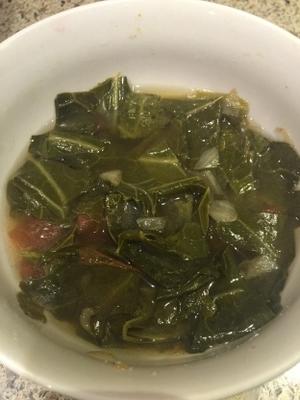 feuilles de chou végétalien