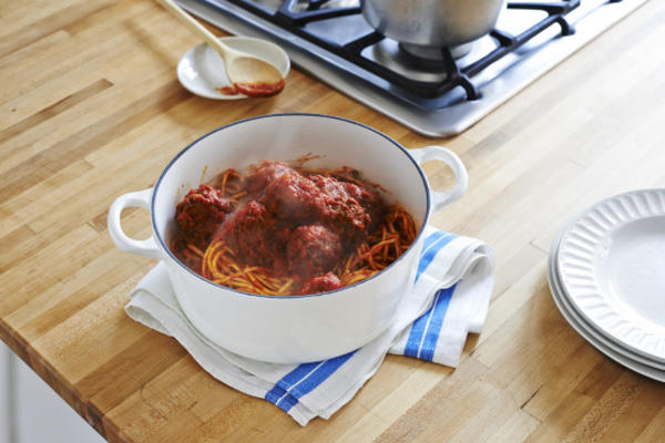 les meilleurs spaghettis et boulettes de viande de mamaandrsquo;