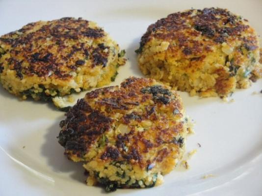 gâteaux de quinoa poêlés