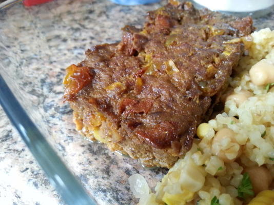 bobotie (pain de viande de curry sud-africain)