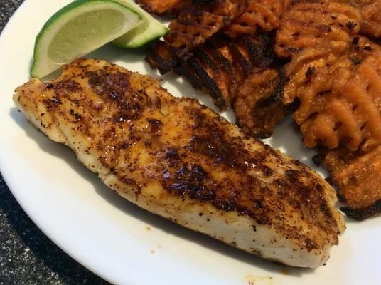 tilapia au chili et à la lime