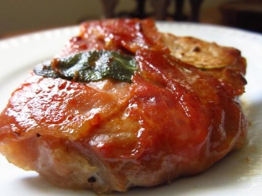 saltimbocca de porc