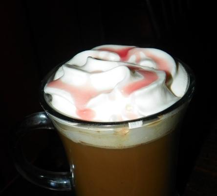 café au lait de cerisier