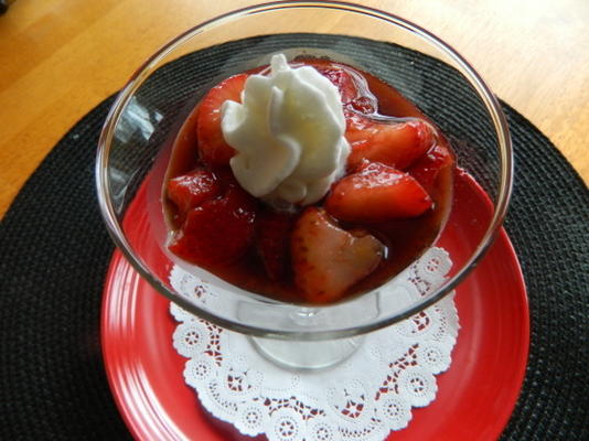 délice maigre fraise balsamique