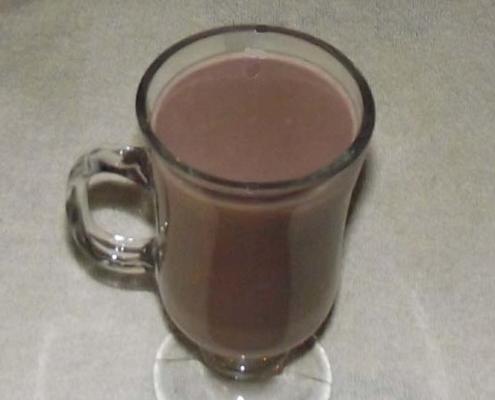 chocolat chaud pour un