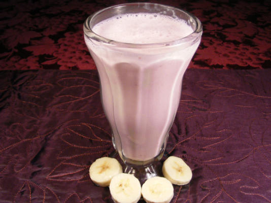 milkshake à la fraise et à la banane