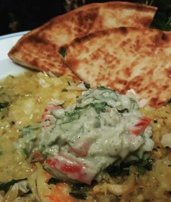 raita d'avocat (guacamole indien!)