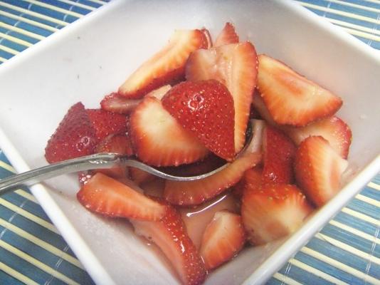 fraises de sucre