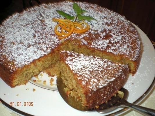 Gâteau à l'orange marocaine et aux amandes