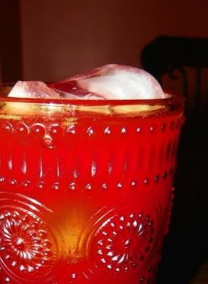 cidre chaud aux fraises