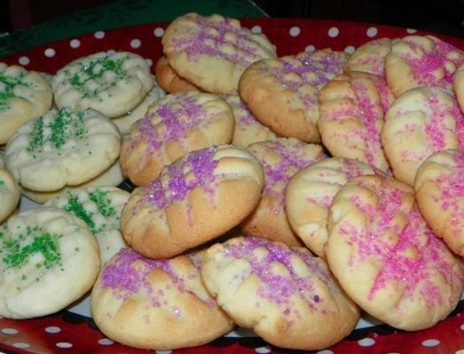 biscuits au beurre de Noël crémeux