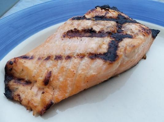 marinade piquante pour les filets de saumon sauvage grillés