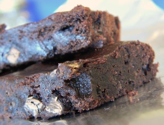 brownies décadents végétaliens sans gluten