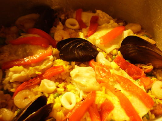paella aux fruits de mer (avec eric)