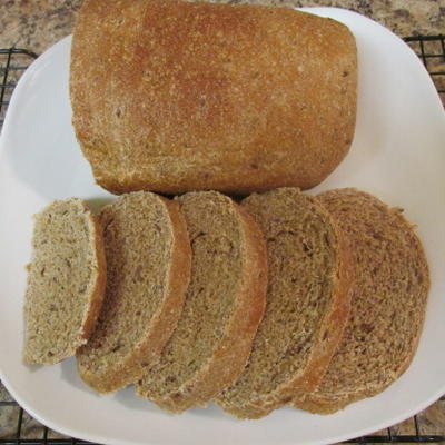 pain de lin au blé entier et au seigle