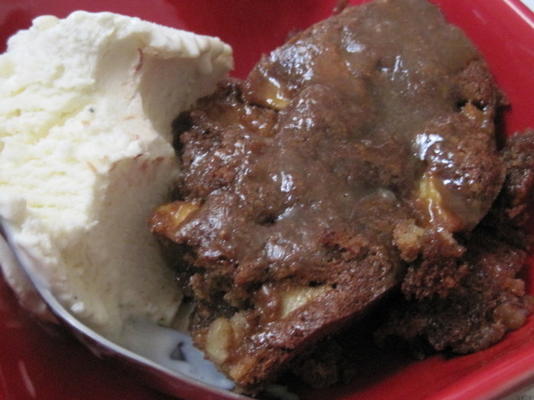 gâteau aux pommes caramel cassonade