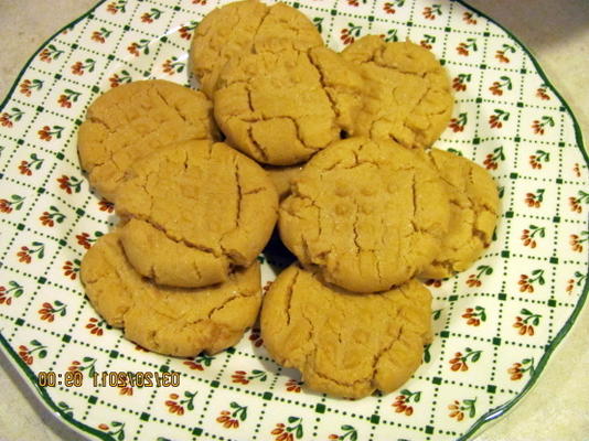 ma recette de biscuits au beurre d'arachide préférée :)