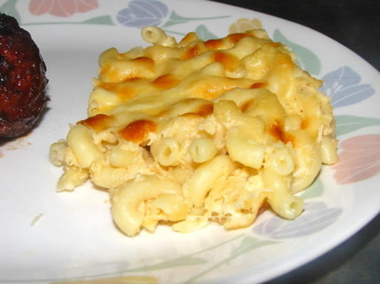 macaroni au fromage parmesan