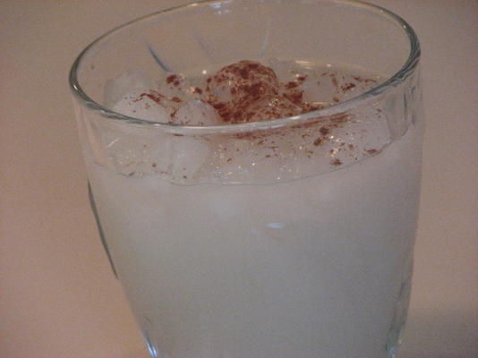 refroidisseur de riz boisson style mexicain - horchata