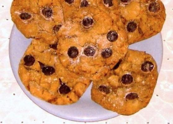 biscuits aux pépites de chocolat miel-gingembre