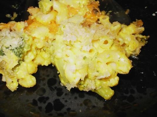 macaronis au fromage et au brocoli