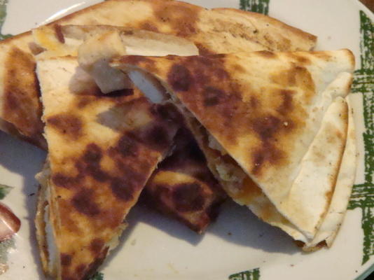 base de quesadilla au poulet