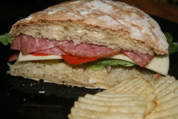 sandwich italien épicé comme métro