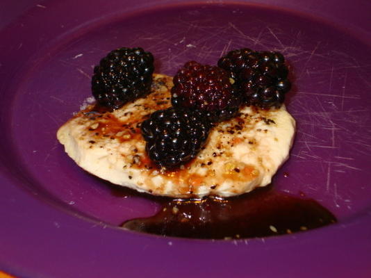 Côtelettes de porc aux mûres pour grillades ou autres