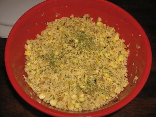 salade de maïs et couscous
