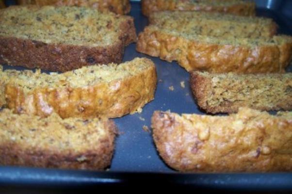 aliments pour bébés - biscuits de dentition à la banane