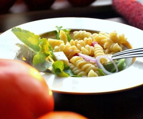 salade de pâtes asiago