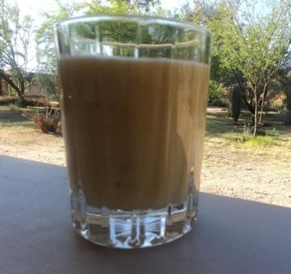 smoothie à la mangue et à la mangue