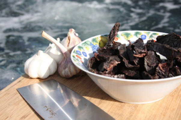 coeur de boeuf séché pour chiens