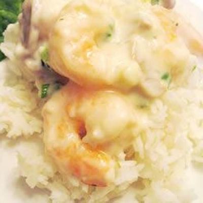 crevettes à la crème de sherry