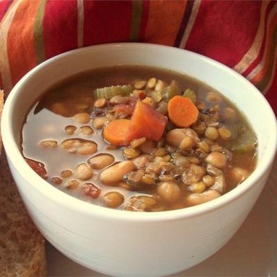 soupe marocaine aux lentilles