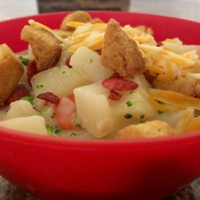 soupe de pommes de terre à l'ancienne