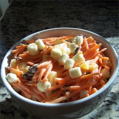 salade de carottes à l'ananas