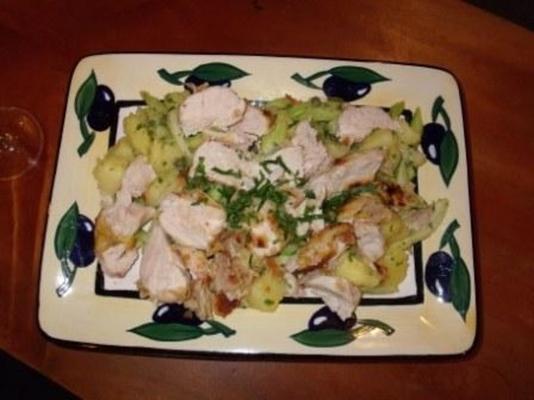piccata de salade de poulet