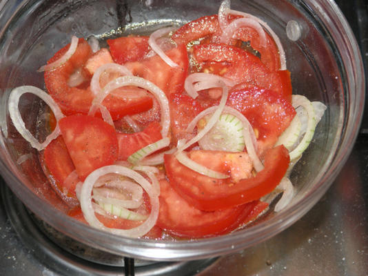 salade de tomates simples croates