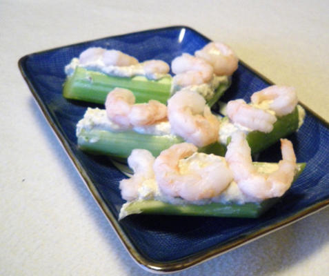 céleri aux crevettes