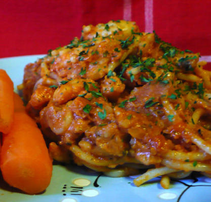 spaghetti de homard de Sardaigne
