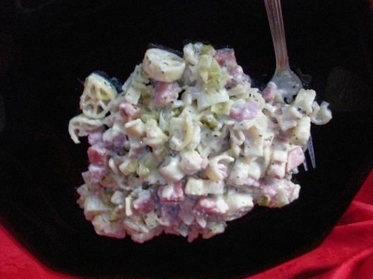 jambon crémeux et fettuccine