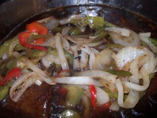 vieux foie et oignons