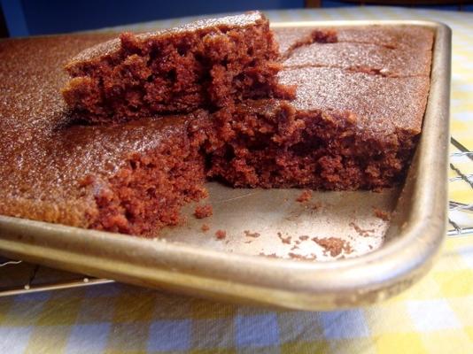 gâteau brownie au chocolat