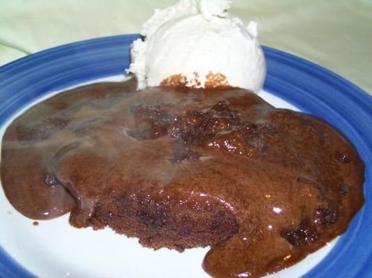 gâteau au chocolat chaud - restaurant ponts, danville, ca