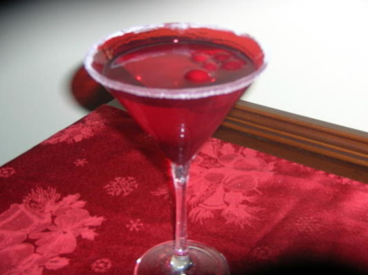 martinis aux canneberges