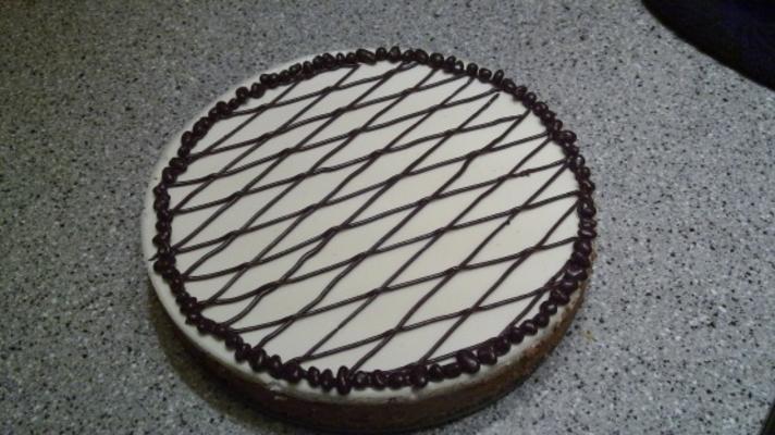cheesecake au fudge cappuccino (sans gluten)