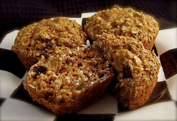 muffins aux raisins secs