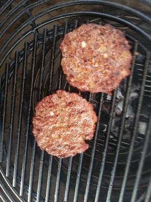 Stampede de fromage bleu à pâte dure (hamburger au fromage bleu)