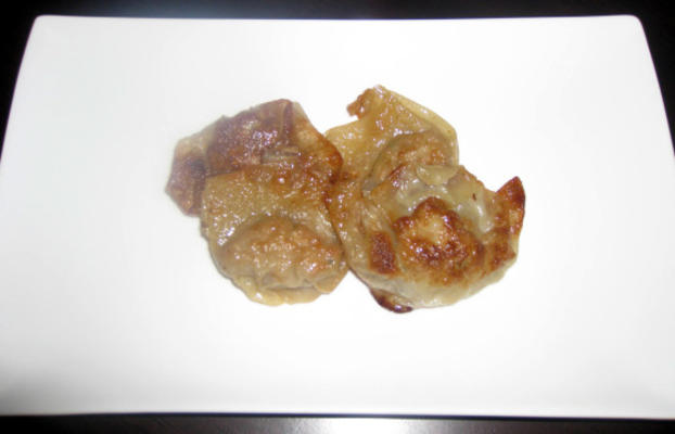 gyoza au porc (raviolis en pots)